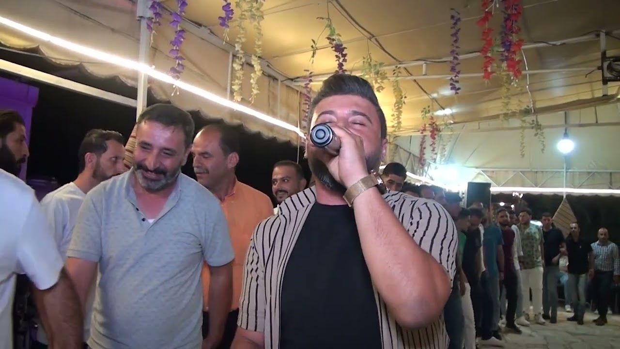 الفنان ايمن العمري افراح ال الروسان سهرة العريس احمد الروسان