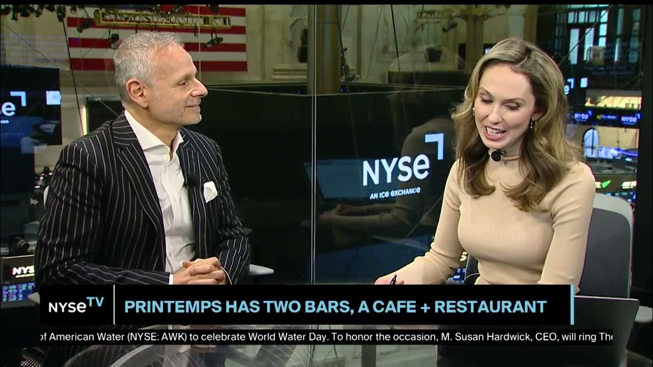 Jean-Marc Bellaiche, CEO of Printemps Group joins NYSE TV Live ...