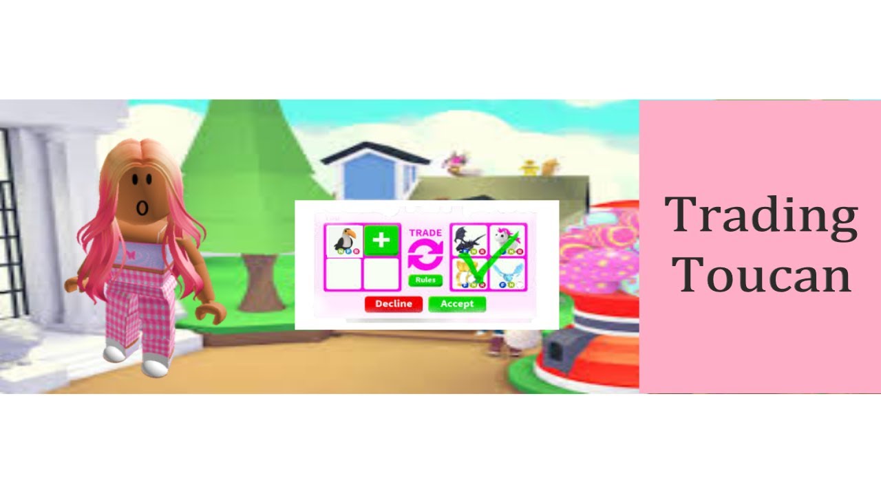 Trading Toucans! Adopt Me Trading YouTube