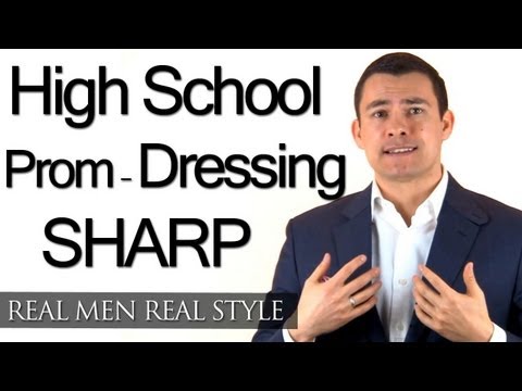High School Prom - Young Man Style Advice - Dressing Sharp On Prom Night  - Fashion Tips