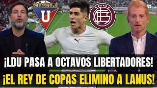 ¡DEVASTADOS! HINCHAS DE LANUS y ARGENTINOS TRISTES TRAS LDU QUITO (2) vs LANUS (0) COPA LIBERTADORES