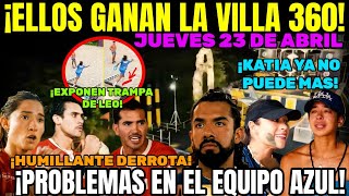 AVANCE JUEVES 23 💥 ELLOS GANAN LA VILLA 360! EVELYN ENFRENTA A KATIA EXATLÓN MÉXICO #exatlón