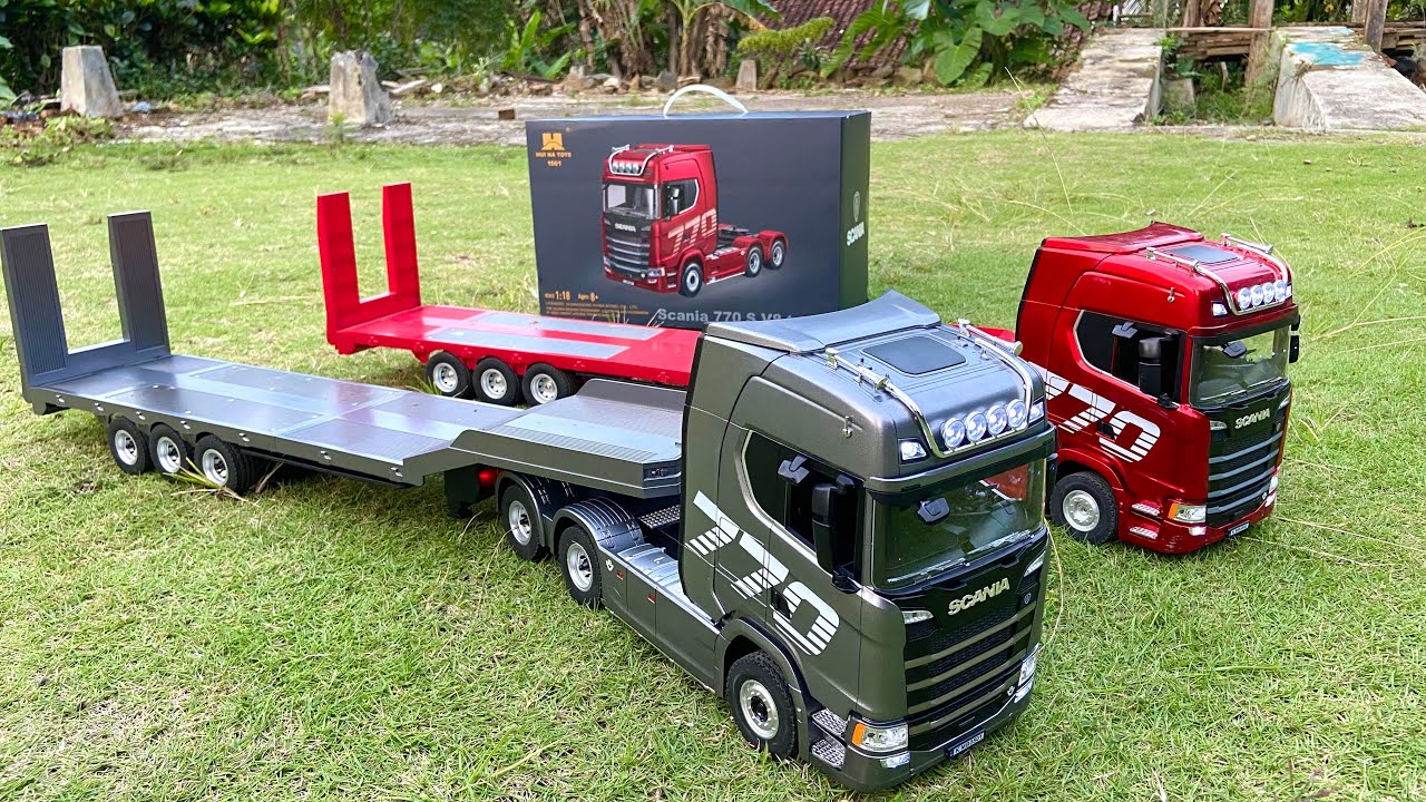 Распаковка пульта дистанционного управления Scania Truck — Huina 1501 — Truck Scania RC — Huina 1501