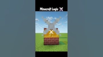 Minecraft logics #minecraft #minecraftlogic #shorts