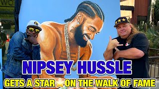 NIPSEY HUSSLE GETS STAR || HAPPY C DAY NIPSEY HUSSLE