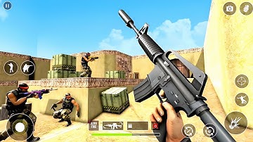 Anti Terrorist Gun Strike Free FPS Shooting Games - Android GamePlay