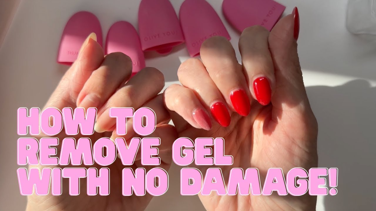 How to Soak Off Gel - with no damage! | Olive & June