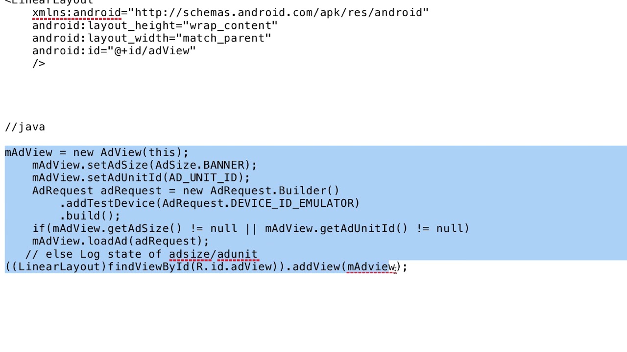 How To Create An Admob Banner Programmatically Youtube