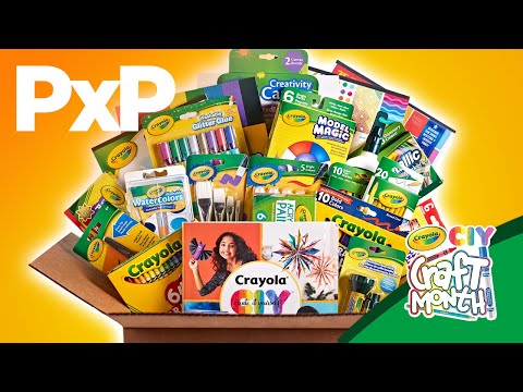 Get creative for Crayola Craft Month with THIS Crayola Craft Website! | A Toy Insider Play by Play