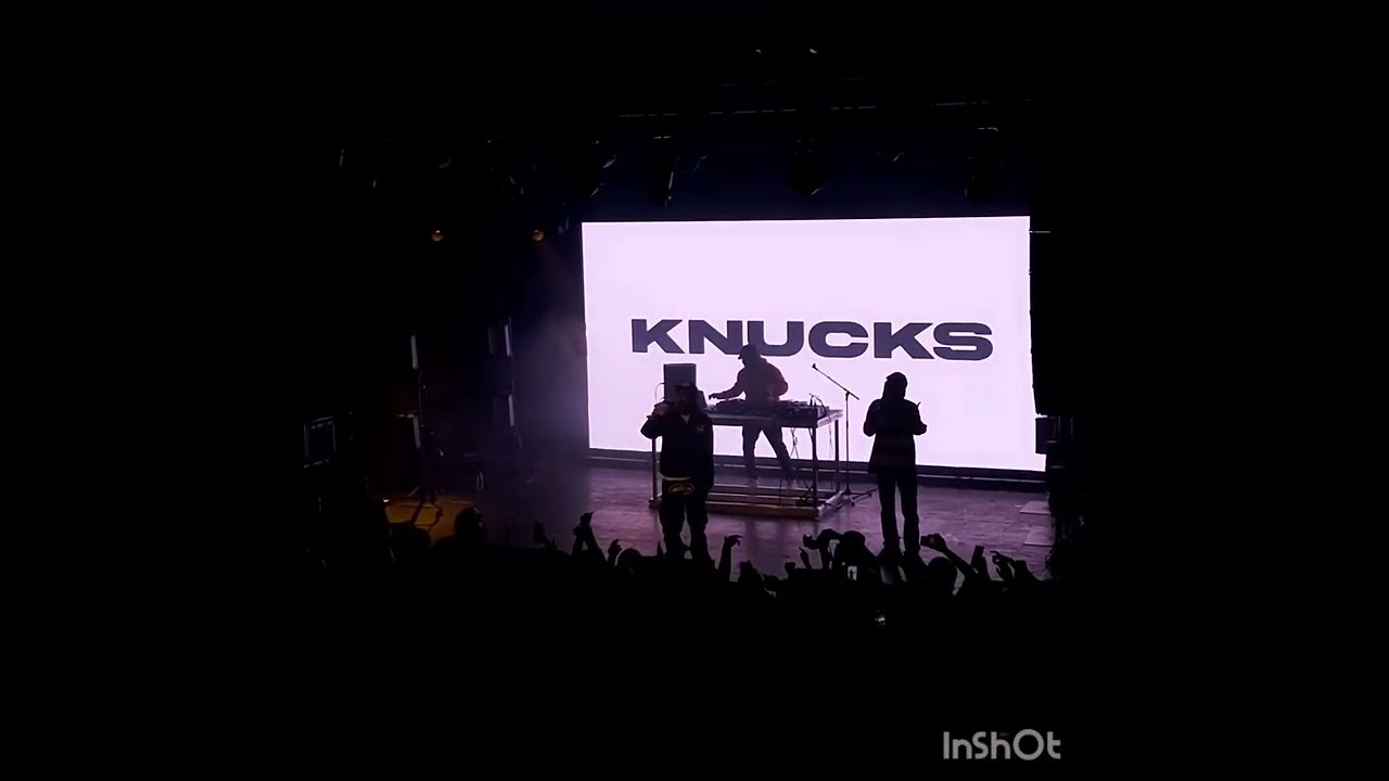 Knucks performing Home in Birmingham, UK, 2022.