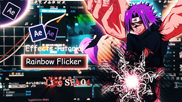 Rainbow Flicker in After Effects | AMV Tutorial