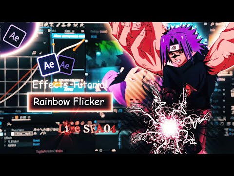 Rainbow Flicker in After Effects | AMV Tutorial