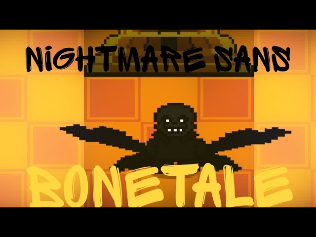 Nightmare sans Minecraft Skin