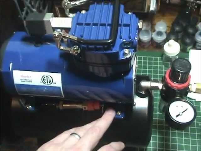 HOW TO Set Up your SHOP or HOBBY AIR COMPRESSOR for AIRBRUSH a Beginners  Guide! 