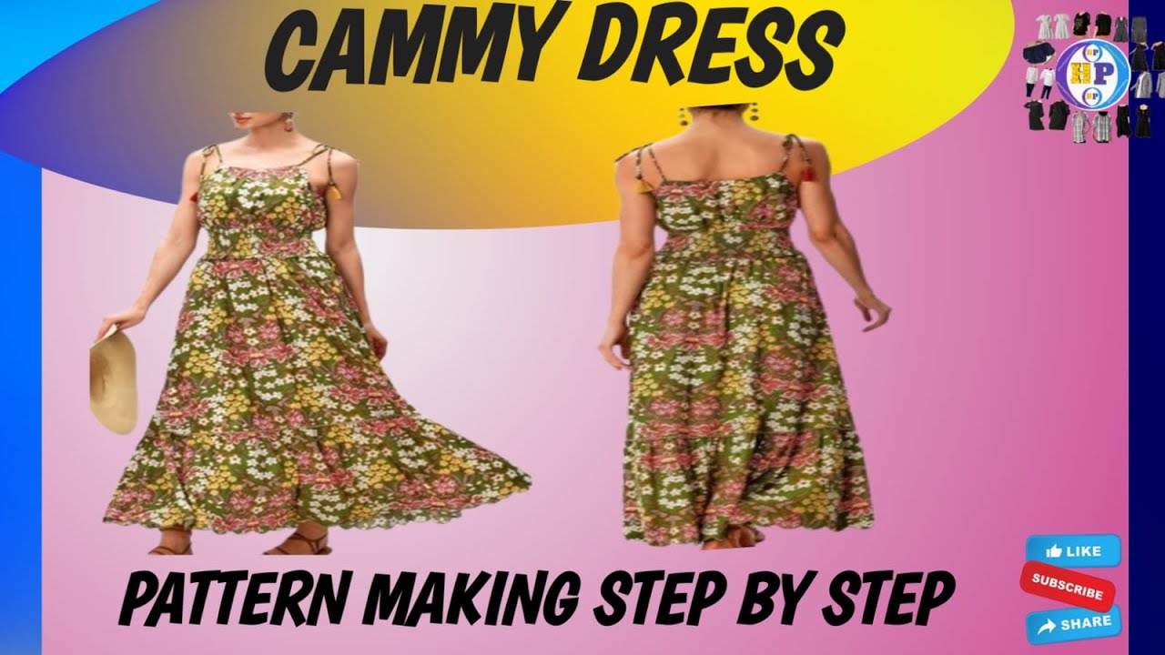 CAMMY DRESS PATTERN MAKING