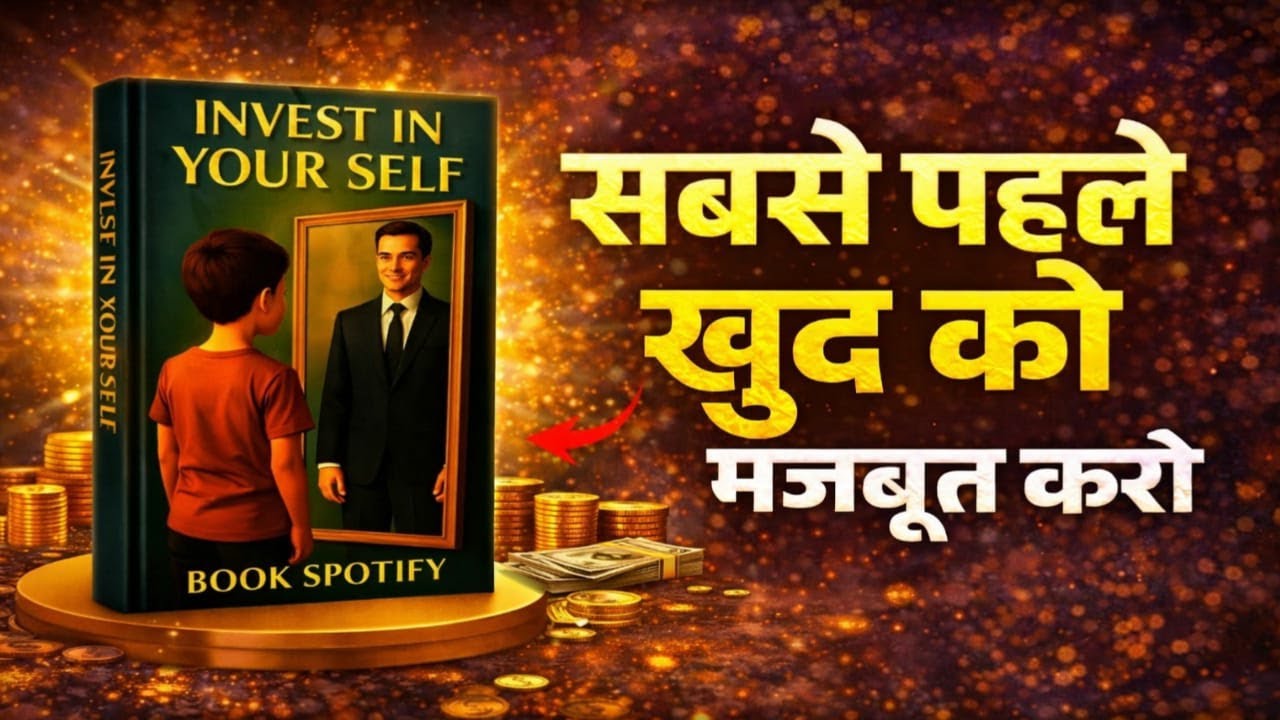 “Invest In Yourself: सबसे पहले खुद को मजबूत बनाओ 💰🔥 | Hindi Book Summary”