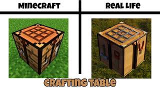 MINECRAFT VS IN REAL LIFE!!! 😱 (Part 1)