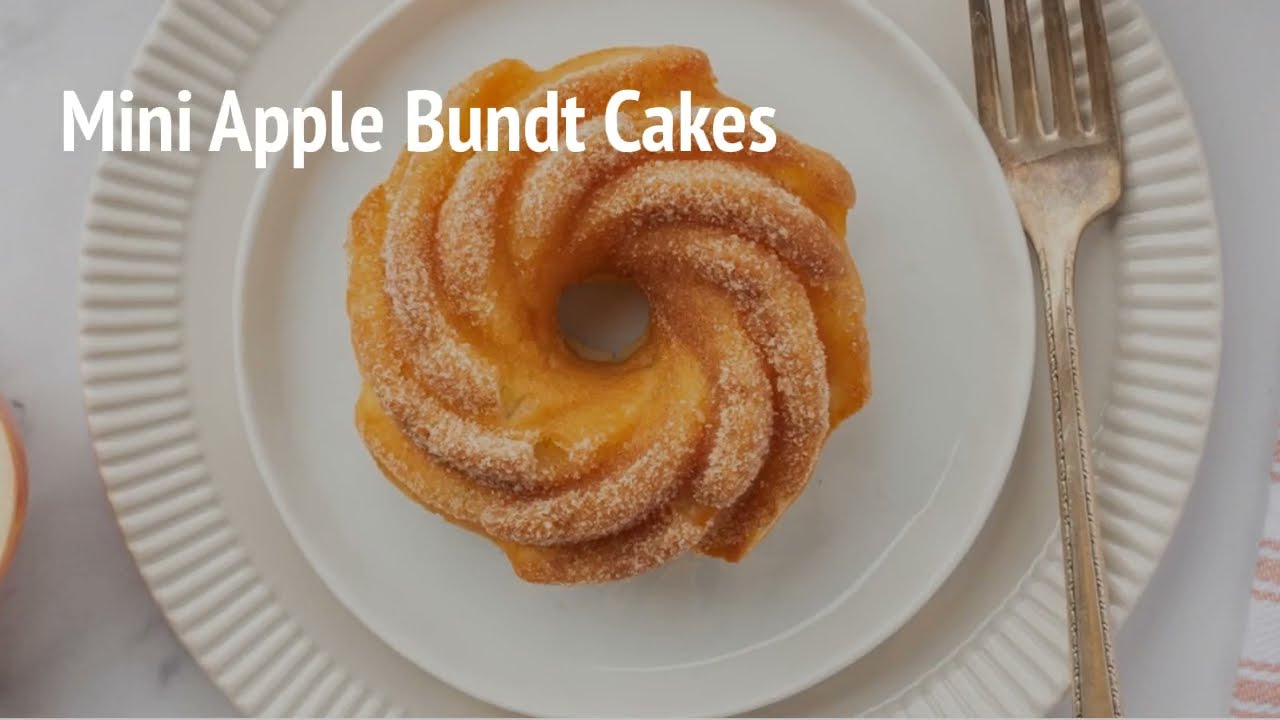 Mini Apple Bundt Cake