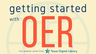 Getting Started with OER: Sustainability
