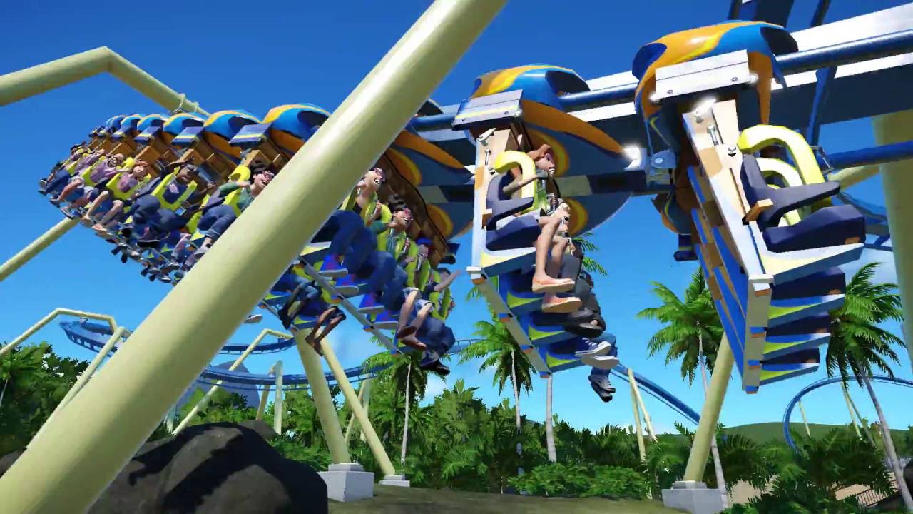 Planet Coaster - Ozlris B&M Inverted - YouTube