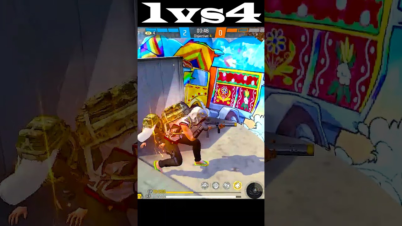 1VS4 🤔 CLUTCH With MAC10 IN CS RANKED 