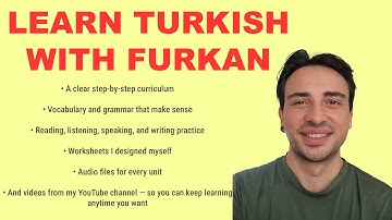 Your Journey to Fluent Turkish Starts Now with Furkan! (Online Tutor)