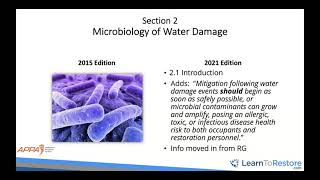 2021 09 15 12 58 ANSI IICRC S500 Water Damage Standard 2021 Updates and Basics