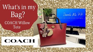 What’s in my Bag? COACH Willow Tote