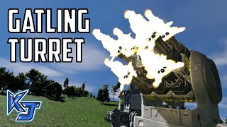 Space Engineers - Prototech Pursuit EP06 - Gatling Gun Carriage