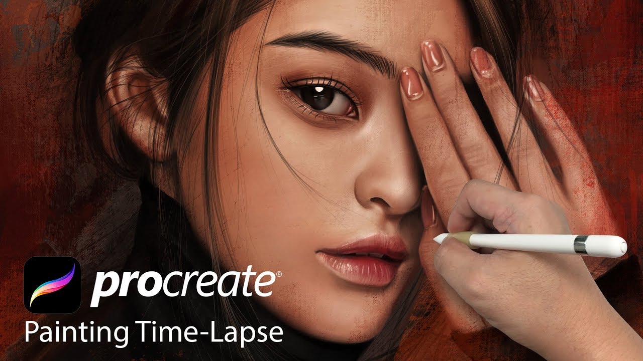iPad Pro Procreate Painting 13Oct_2019 - YouTube