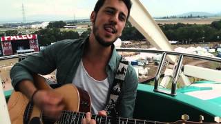 Paléo 2014 - David Lemaitre, unplugged sur la Grande Roue