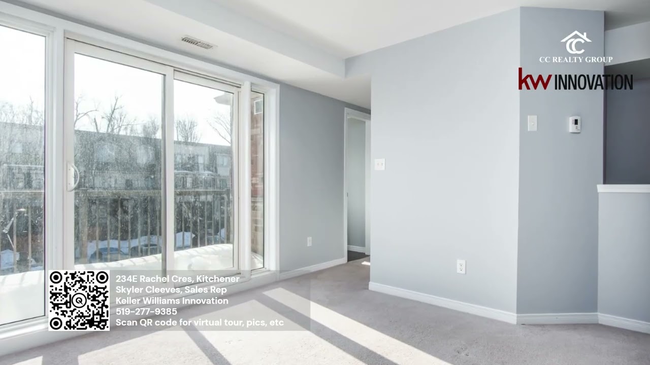 234E Rachel Crescent Kitchener $420,000 For Sale  