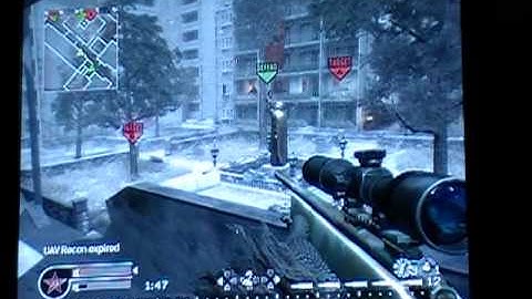 CoD4 M40A3 Search And Destroy On Bloc