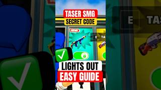 HOW TO GET ✔️ TASER GUN & 💡 LIGHTS OUT EASY GUIDE SECRET CODE in FORTNITE 1V1 with every gun