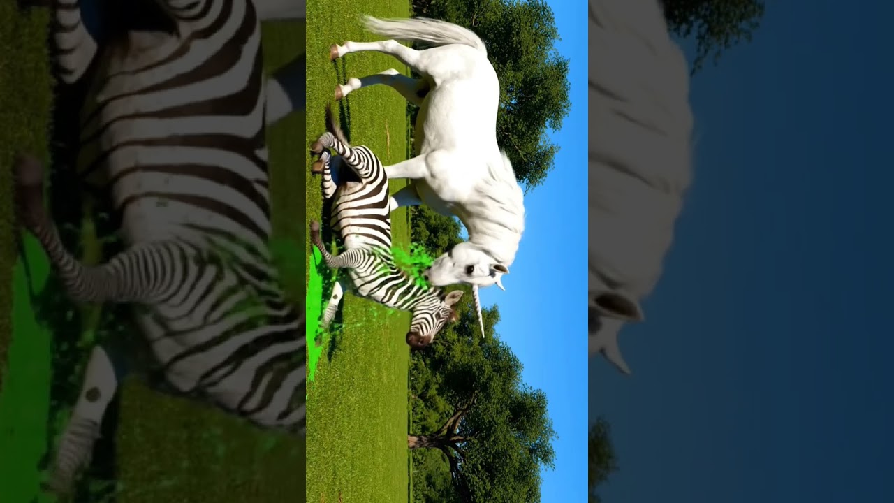 Zebra vs Unicorn 🦄 