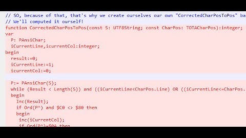 Two little problems and suggested solutions to GExperts