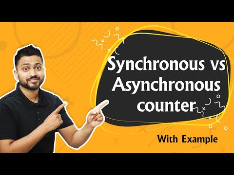 Video: Hvad er synkron og asynkron tæller?