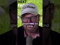 Was würde dein heutiges Golf-Ich, deinem jüngeren Golf-Ich sagen?