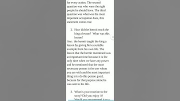 Three questions extra questions/ Think and answer from Cambridge book English Grade 8