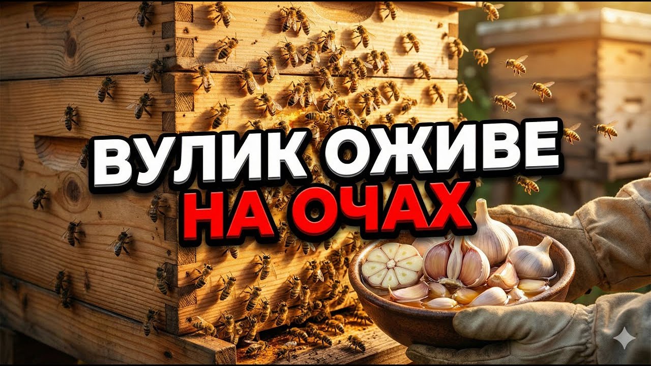 ЛИШЕ 1 ТАРІЛКА звичайного ЧАСНИКУ здатна ВРЯТУВАТИ цілий ВУЛИК!