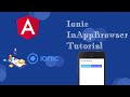 Ionic InAppBrowser Tutorial | Hindi