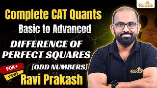 Difference of Perfect Square 2  | Number Systemsn| CAT Exam Preparation 2024