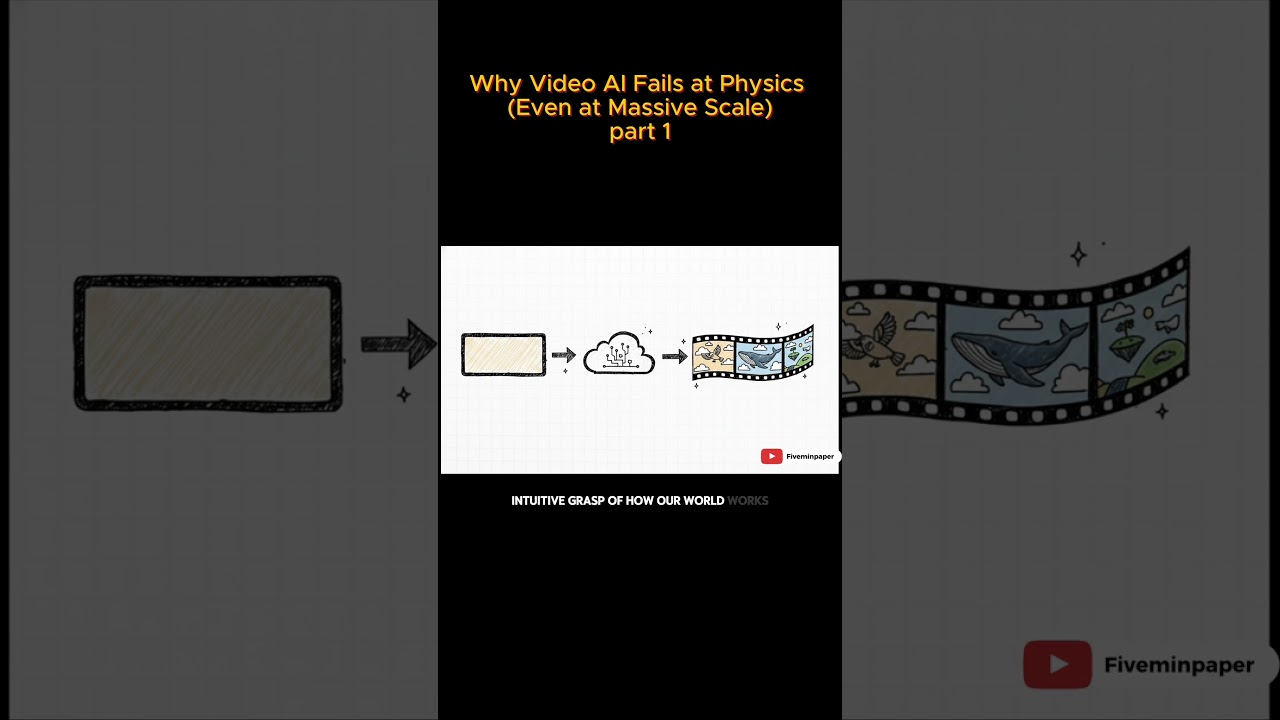 Why Video AI Fails at Physics (Even at Massive Scale) 