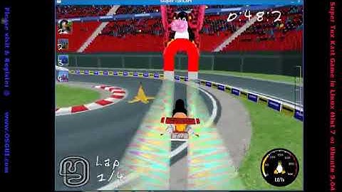 Super Tux Kart Fast Pace 3D Racing Game for Linux