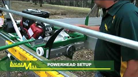 Lucas Mill Instructional DVD. Powerhead setup