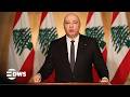 FULL ADDRESS: Lebanon President Joseph Aoun First Speech After Israel Ceasefire Shocks Region | AC1E