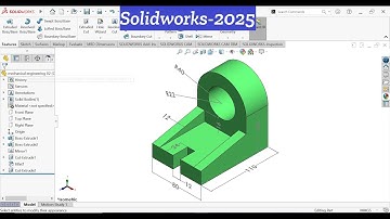 How to Make Mechanical Drawing in SolidWorks 2025 | Exercise-02 | Full Step-by-Step Tutorial