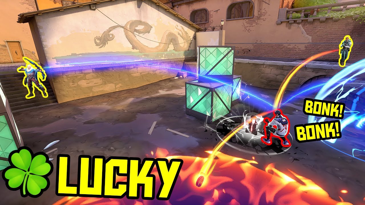 When VALORANT Players Get ABSURDLY Lucky...
