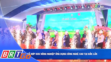 Dự án tổ hợp khu nông nghiệp ứng dụng công nghệ cao tại Đắk Lắk | BRT News