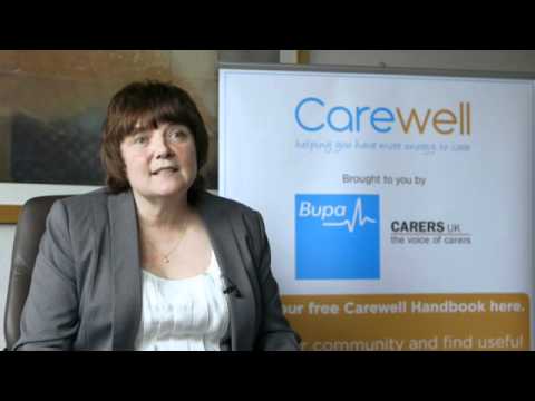 Looking after carers - Lesley Tart on Carewell